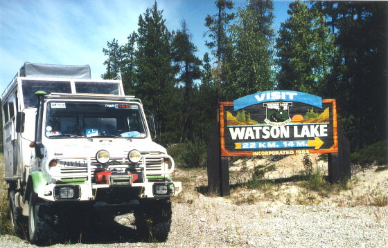 Arrive  Watson-Lake