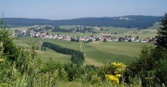 Une vue gnrale de l'Auberson en t